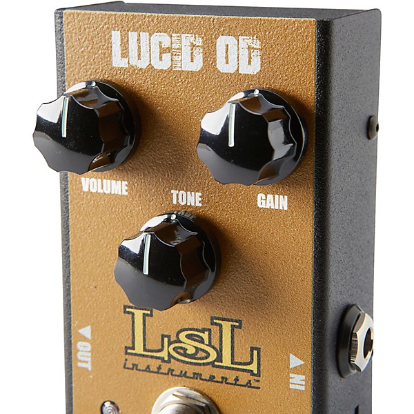 Open Box LsL Instruments LUCID-OD Effects Pedal Level 1 Gold