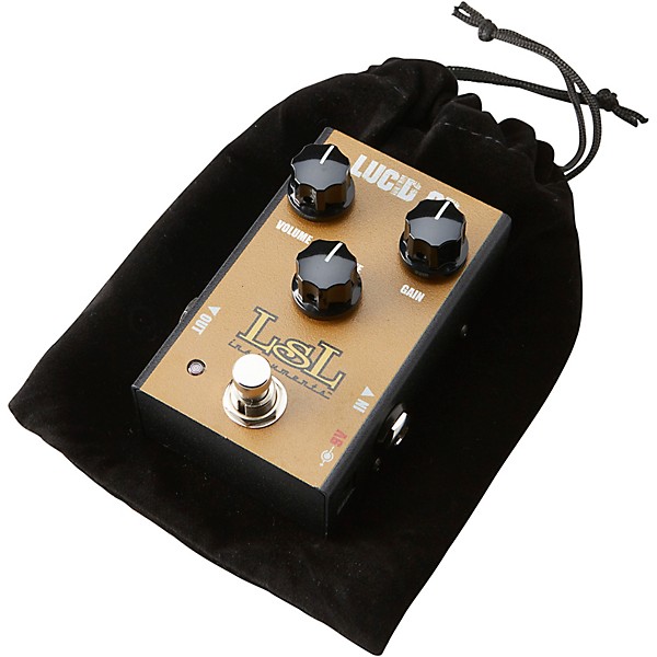 LsL Instruments LUCID-OD Effects Pedal Gold