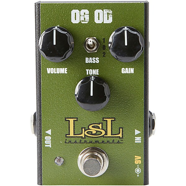 LsL Instruments OG OD '80s Style Overdrive Effects Pedal Green