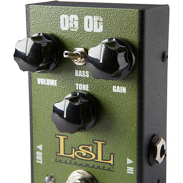 LsL Instruments OG OD '80s Style Overdrive Effects Pedal Green