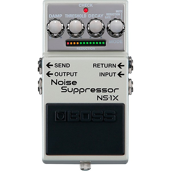 BOSS NS-1X Noise Suppressor Effects Pedal White