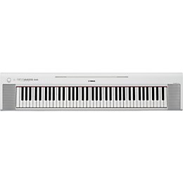 Yamaha Piaggero NP-35 76-Key Portable Keyboard With Power Adapter White Essentials Package