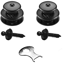 Loxx Strap Lock Set Black Chrome Loxx Strap Lock Set Black Chrome