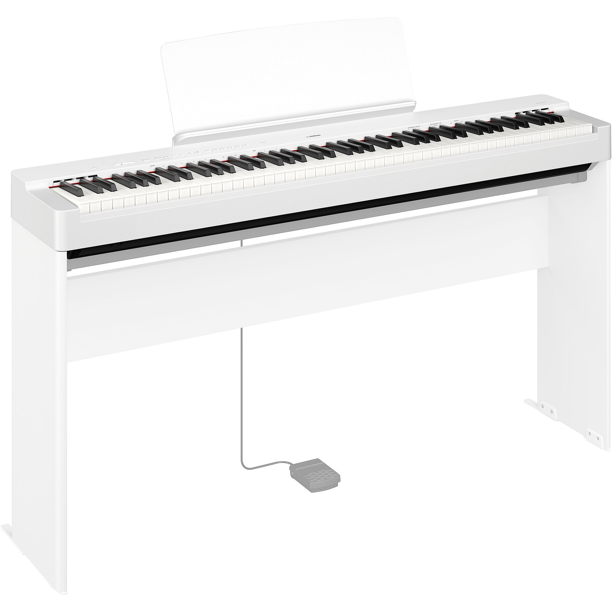 YAMAHA電子ピアノP-225ホワイト P-225 88-Key Portable Electric Digital Piano - Yamaha USA