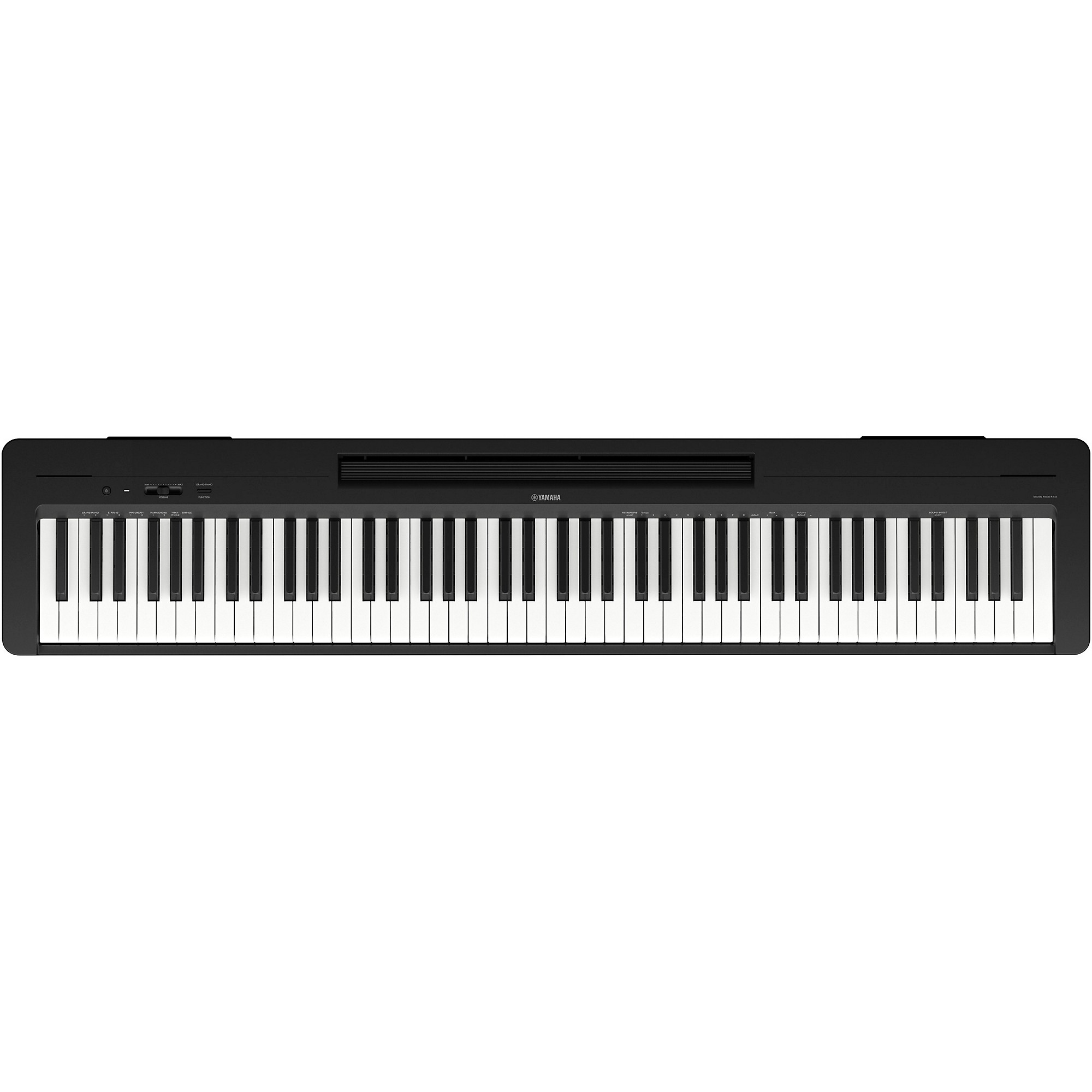 Yamaha P-143 88-Key Digital Piano Package Black Beginner Package