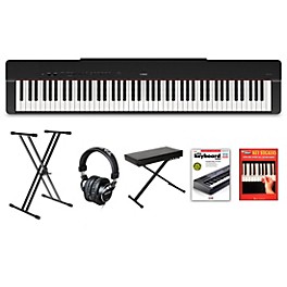 Yamaha P-225 88-Key Digital Piano Black Beginner Package Yamaha P-225 88-Key Digital Piano Black Beginner Package