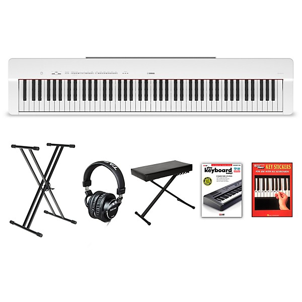 Yamaha P-225 88-Key Digital Piano White