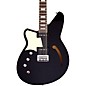 Reverend Airwave 12 Left Handed Semi-Hollow 12-String Electric Guitar Midnight Black thumbnail
