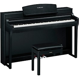 Yamaha Clavinova CSP-255 Digital Console Piano With... Yamaha Clavinova CSP-255 Digital Console Piano With Bench Black Walnut