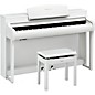 Yamaha Clavinova CSP-255 Digital Console Piano With Bench Matte White thumbnail