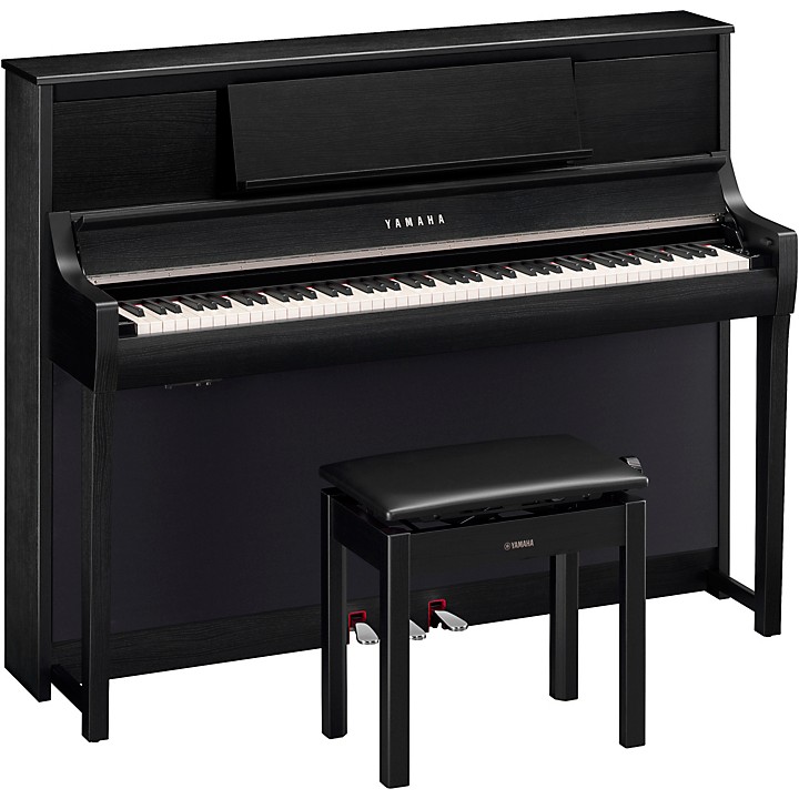 Yamaha Clavinova CSP-295 Digital Upright Piano With Bench - Black