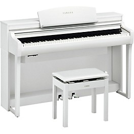 Yamaha Clavinova CSP-275 Digital Console Piano With ... Yamaha Clavinova CSP-275 Digital Console Piano With Bench Matte White