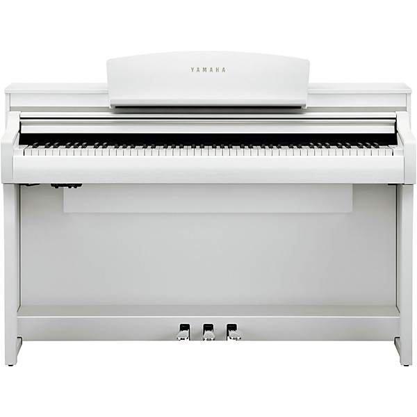 Yamaha Clavinova CSP-275 Digital Console Piano With Bench Matte White