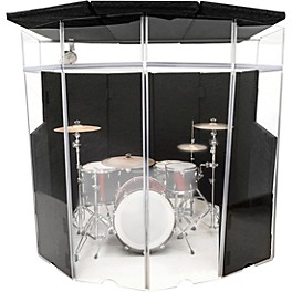 Control Acoustics 6 Foot Acrylic Isolation Booth and Sound Dampening System