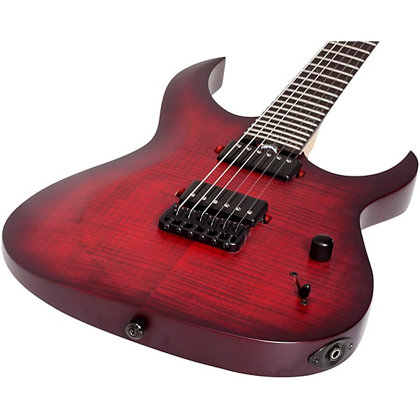 Schecter Guitar Research Sunset Extreme Electric Guitar Scarlet Burst