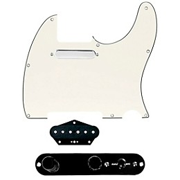 920d Custom Texas Vintage Loaded Pickguard for Tele With T3W-REV-B Control Plate Parchment
