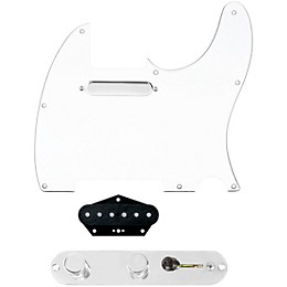 920d Custom Texas Vintage Loaded Pickguard for Tele With T3W-REV-C Control Plate White