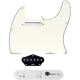 920d Custom Texas Vintage Loaded Pickguard for Tele With T3W-REV-C Control Plate Parchment