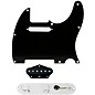 920d Custom Texas Vintage Loaded Pickguard for Tele With T3W-REV-C Control Plate Black thumbnail
