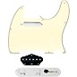 920d Custom Texas Vintage Loaded Pickguard for Tele With T3W-REV-C Control Plate Aged White thumbnail