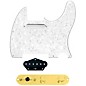 920d Custom Texas Vintage Loaded Pickguard for Tele With T3W-G Control Plate White Pearl thumbnail