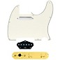 920d Custom Texas Vintage Loaded Pickguard for Tele With T3W-G Control Plate Parchment thumbnail