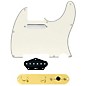 920D Custom Texas Grit Loaded Pickguard for Tele With T3W-REV-G Control Plate Parchment thumbnail
