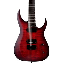 Schecter Guitar Research Sunset 7-String Ex... Schecter Guitar Research Sunset 7-String Extreme Electric Guitar Scarlet Burst