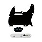 920d Custom Texas Grit Loaded Pickguard for Tele With T3W-REV-C Control Plate Black thumbnail