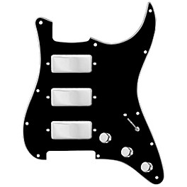 920d Custom Stadiu... 920d Custom Stadium Triple Mini Humbucker Loaded Pickguard for Strat With S7W-500K Wiring Harness Black