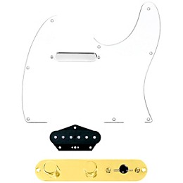 920d Custom Texas Vintage Loaded Pickguard for Tele With T4W-REV-G Control Plate White