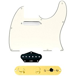 920d Custom Texas Vintage Loade... 920d Custom Texas Vintage Loaded Pickguard for Tele With T4W-REV-G Control Plate Parchment