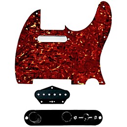 920D Custom Texas Vintage Loaded Pickguard for Tele With T4W-REV-B Control Plate Tortoise