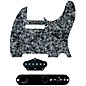 920d Custom Texas Vintage Loaded Pickguard for Tele With T4W-REV-B Control Plate Black Pearl thumbnail