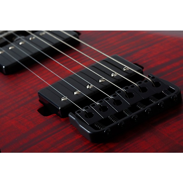 Schecter Guitar Research Sunset Extreme Left-Handed Electric Guitar Scarlet Burst
