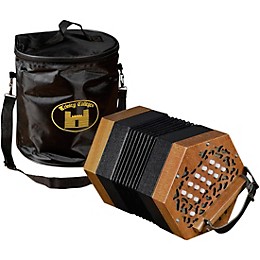 Trinity College AP-1230A Anglo-Style 30-Button Concertina Walnut