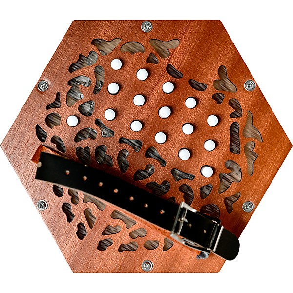 Trinity College AP-1230A Anglo-Style 30-Button Concertina Walnut