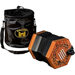 Trinity College AP-2248A English-Style 48-Button Concertina Light Brown