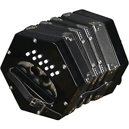 Trinity College AP-1120A Anglo-Style 20-Button Concertina Black