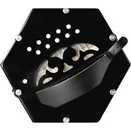 Trinity College AP-1120A Anglo-Style 20-Button Concertina Black