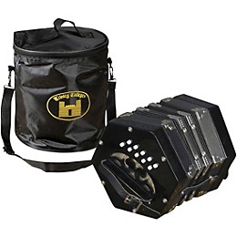 Trinity College AP-1120A Anglo-Style 20-Button Concertina Black