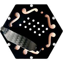 Trinity College AP-1130A Anglo-Style 30-Button Concertina Black