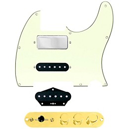 920d Custom Mason Style Loaded Pickguard for Nashville Tele With TMAS-G Control Plate Mint Green