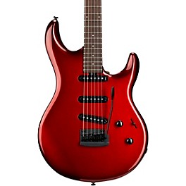 Ernie Ball Music Man Luke 4 SSS Electric Guitar Scoville Red