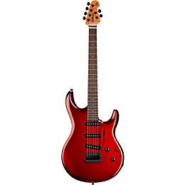 Ernie Ball Music Man Luke 4 SSS Electric Guitar Scoville Red