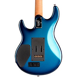 Ernie Ball Music Man Luke 4 SSS Electric Guitar Diesel Blue