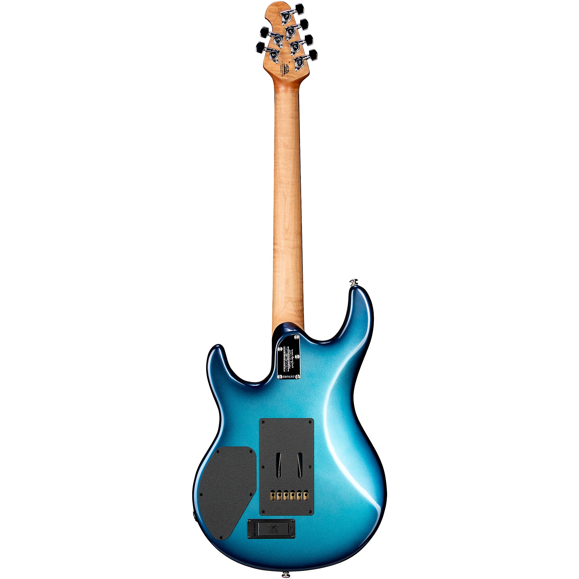 Platinum Ernie Ball Music Man Luke 4 SSS Electric Guitar Diesel