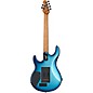 Ernie Ball Music Man Luke 4 SSS Electric Guitar Diesel Blue