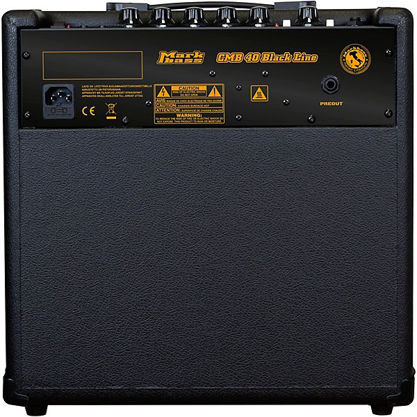 Markbass CMB 101 Black Line 1x10 40W Bass Combo Amplifier