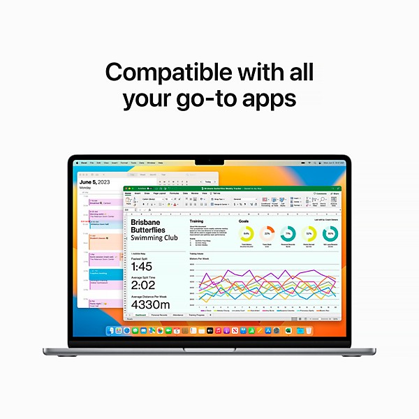Apple 15" MacBook AIR: 256GB - Space Gray